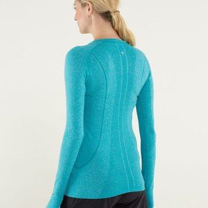 LULULEMON SWIFTLY HEATHERED SURGE 8